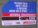 SCHEDA TELEFONICA ITALIA 22