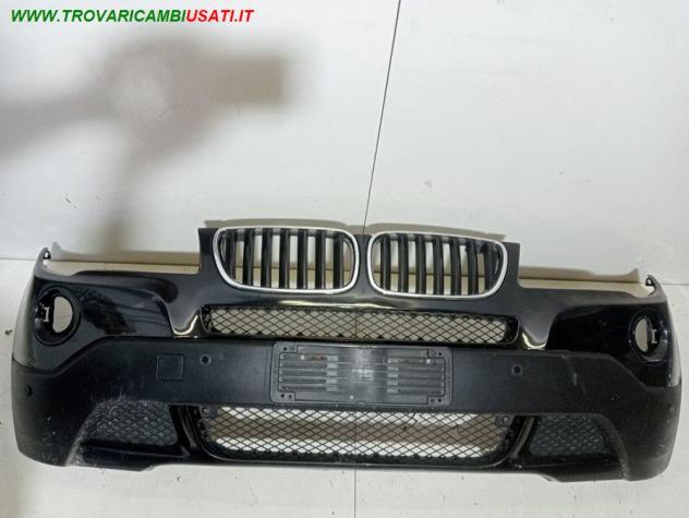 PARAURTI ANT. NERO MET CON SENSORI 999-U1561530 Carrozzeria  Lamierati esterni  Paraurti  Paraurti ant. BMW - X3 E83 - 2006  2010