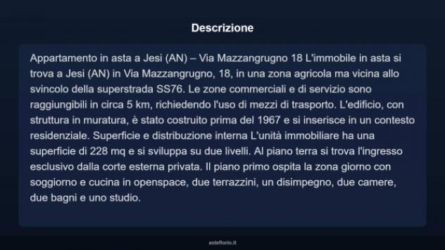 Immobile in asta di 228 m² in vendita a Jesi - Foto 3