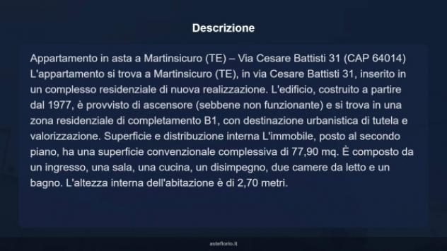 Immobile in asta di 77 m² in vendita a Martinsicuro - Foto 13