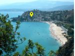 Luglio Caminia: Villetta per 4 persone con giardino 120 mq a 200 metri dal mare