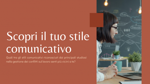Partecipa al workshop gratuito "Scopri il tuo stile Comunicativo"!