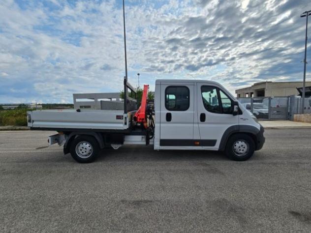 FIAT Ducato 35 2.3 MJT 130CV MAXI CASSONE FISSO E GRU FASSI rif. 24066383 - Foto 4