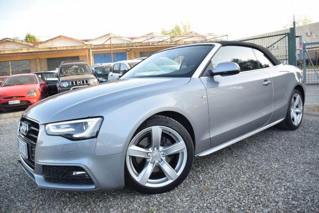 AUDI A5 Cabrio 2.0TDI AUTOMATICA S-LINE Advanced FULL - NAVI - CRUISE - SENSORI - BT - LED - Foto 5