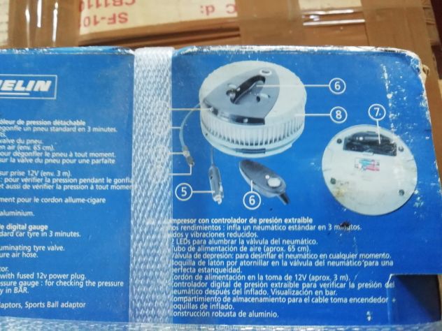 Compressore 12v e controller di pressione MICHELIN - Foto 2