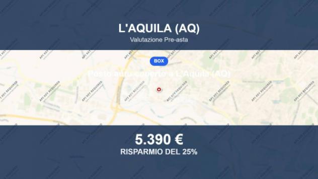 Immobile in asta di 12 m² in vendita a L'Aquila