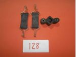Tasselli tiranti sostegno marmitta Fiat 128 Rally Berlina Sport SL 3P Coupe'