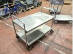 carrellino in acciaio inox usato