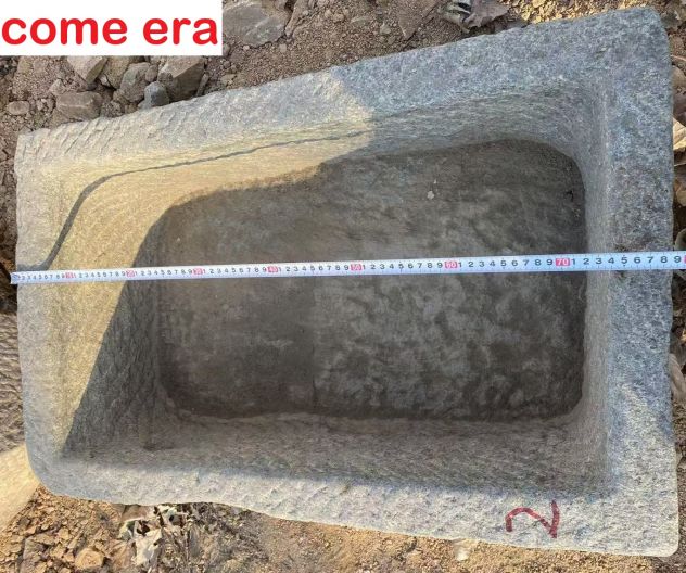 Lavandino lavello cucina rustico in pietra granito - Foto 3