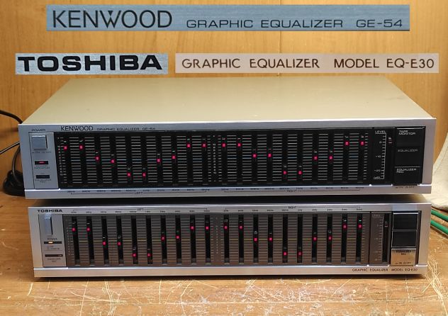 KENWOOD – Toshiba - Equalizzatore grafico 10 + 10 Bande