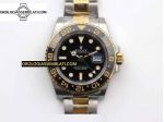 Rolex Replica GMT MASTER II 116713 LN 904L SS MIGLIOR EDIZIONE SU BRACCIALE &hellip;