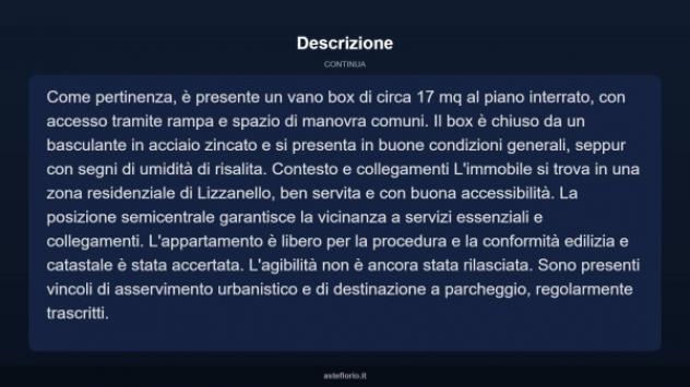 Immobile in asta di 99 m², box auto in vendita a Lizzanello - Foto 13