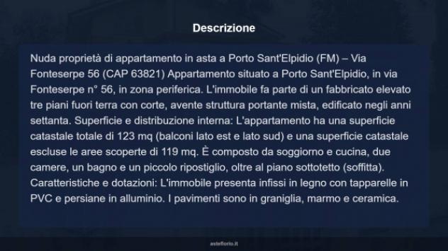 Immobile in asta di 123 m² in vendita a Porto Sant'Elpidio - Foto 4