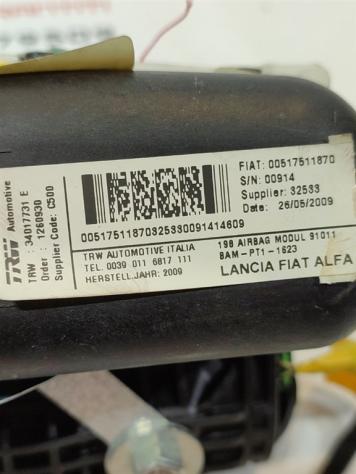 AIRBAG PASSEGGERO LANCIA Delta 3° Serie 51751187 00517511870 198A2000 (0811) - Foto 3
