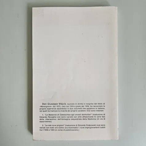 Le Mie Nove Prigioni - Giuseppe Wòjcik - Mimep Docete - 1992 - TRACCIATA! - Foto 4