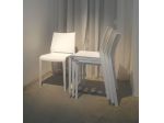 set 4 sedie RIGA bianche DESALTO ,buy online,tavolo
