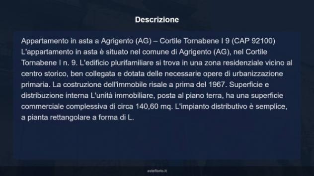 Immobile in asta di 141 m² in vendita a Agrigento - Foto 12