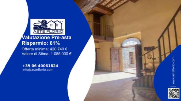 Immobile in asta di 1 m² con più di 5 locali in vendita a Massa Martana - Foto 2