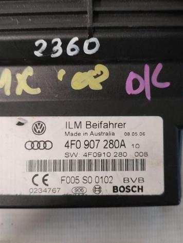 CENTRALINA MODULO DI CONTROLLO AUDI A6 Berlina Serie C6 (4F2) 4F0907280A F005S0102 diesel 2967 (0412) - Foto 2