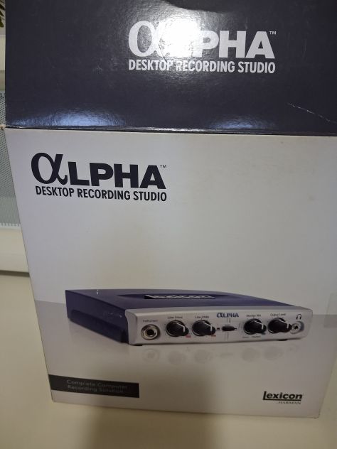Vendo Scheda audio esterna USB Lexicon Alpha Lexalpha per musicisti - Foto 4
