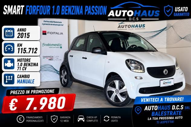 Smart ForFour 70 1.0 benzina Passion