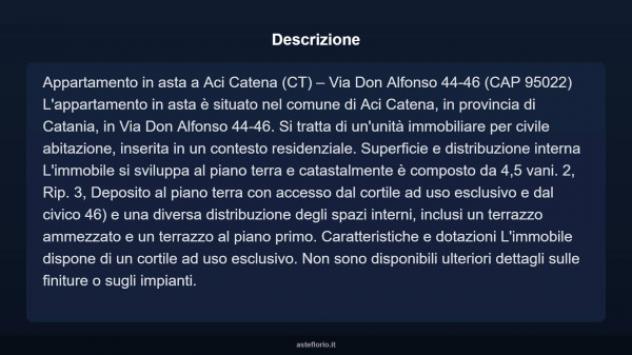 Immobile in asta di 85 m² in vendita a Aci Catena - Foto 10
