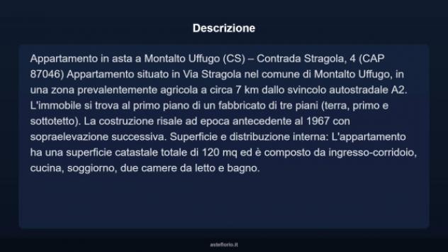 Immobile in asta di 120 m² in vendita a Montalto Uffugo - Foto 3