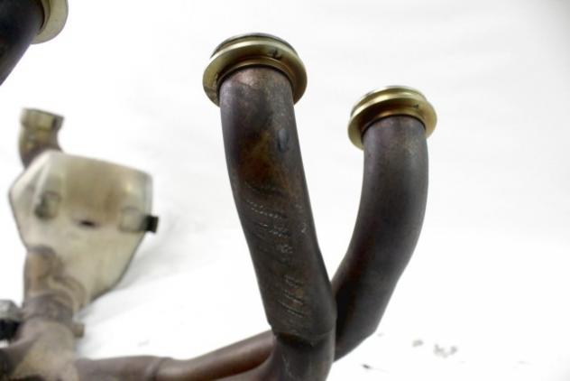 MV AGUSTA BRUTALE 990 R 8000B2650 COLLETTORE DI SCARICO 09 - 12 EXHAUST MANIFOLD CON AMMACCATURA LEGGERMENTE STORTO - Foto 7