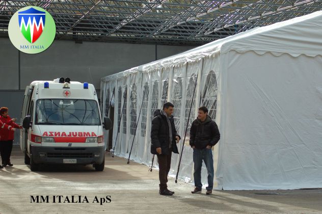 Tendostrutture coperture per emergenze, mense mobili, sanificazione automezzi - Foto 2