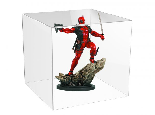 Teca per action figure - comiquette - modellini in plexiglass cm. 30x30XH.30