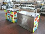 2 banconi per self-service carrellati usati