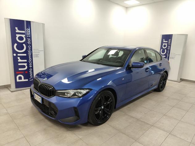 BMW Serie 3 320d Msport 48V xDrive Blu Portimao Cerchi18 m sport