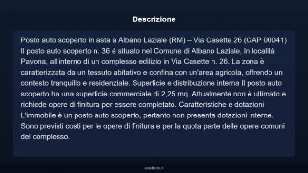 Immobile in asta di 2 m² in vendita a Albano Laziale - Foto 6