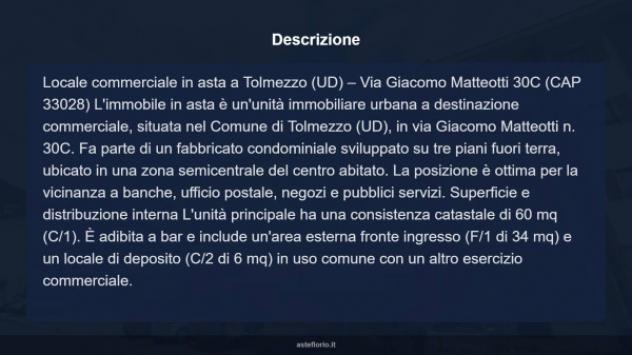 Immobile in asta di 60 m² in vendita a Tolmezzo - Foto 5