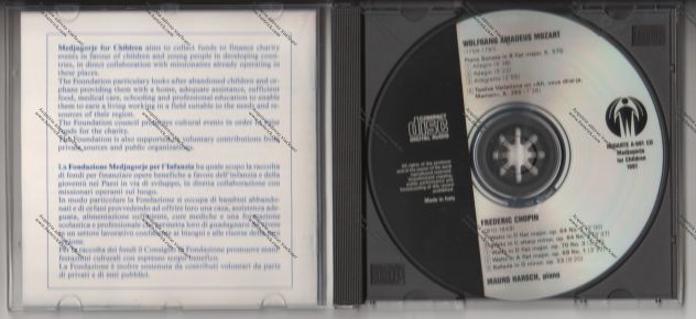 CD DI MAURO HARSCH - MOZART CHOPIN - - Foto 2