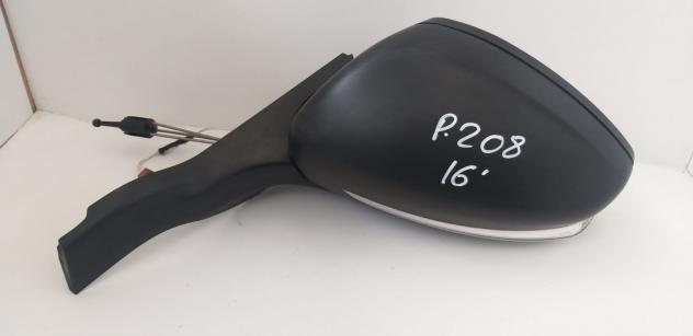 SPECCHIETTO RETROVISORE SINISTRO PEUGEOT 208 Serie (1219)
