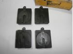 Lancia Flavia Lancia Aurelia pattini freni  Brake pads Lancia Flavia-Aurelia