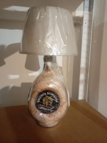 Lampade vecchia Romagna sale rosa Himalaya