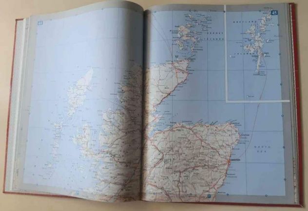 ATLANTE TURISTICO D'EUROPA 3 VOL.SUD,CENTRO,NORD 1°ED.TOURING CLUB ITALIANO,1984 - Foto 4