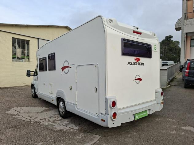 CAMPER ROLLER TEAM DUCATO SEMINTEGRALE SEMIDINETTE LETTO MATRIMONIALE GARAGE CLIMATIZZATORE FOTOVOLTAICO CAMPEGGIO USATI GENERALI 1424 - Foto 3