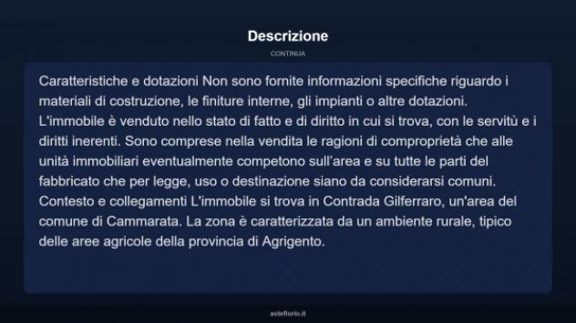Immobile in asta di 490 m² in vendita a Cammarata - Foto 3