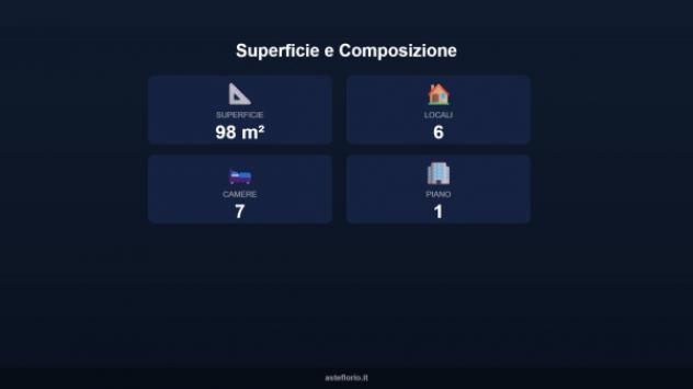 Immobile in asta di 98 m² con più di 5 locali e box auto in vendita a Campobello di Licata - Foto 16