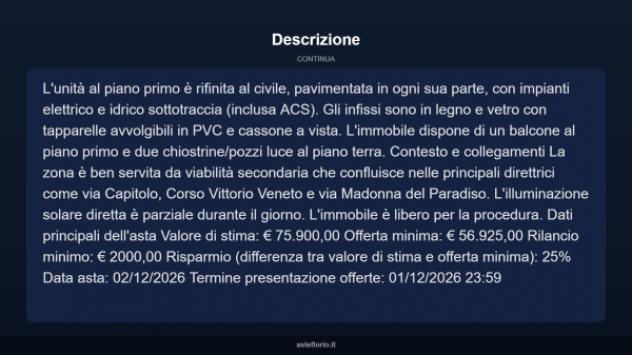 Immobile in asta di 246 m² in vendita a Mazara del Vallo - Foto 18