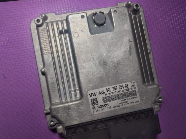ECU AUDI Q3 2.0 BOSCH 0281031786 04L907309AB 2014/11-2018/12 Centralina Audi 04 - Foto 2