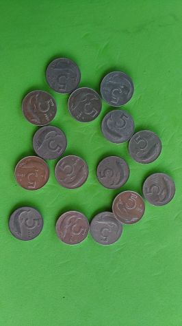Monete da 5 lire Italia - Foto 6