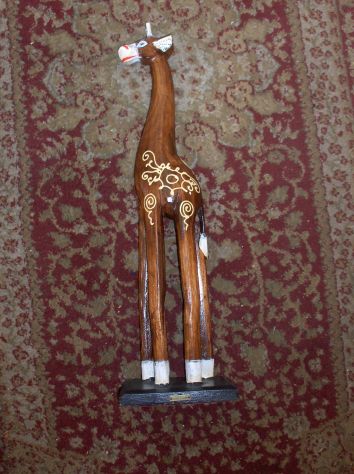 Trio Antche Sculture Giraffe - Foto 4