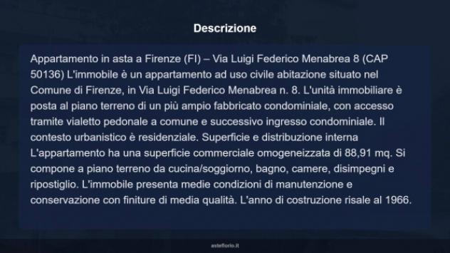 Immobile in asta di 88 m² in vendita a Firenze - Foto 12