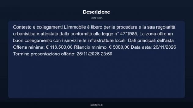 Immobile in asta di 91 m² con più di 5 locali in vendita a Roma - Foto 7