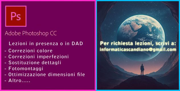 Lezioni di Grafica e Photoshop