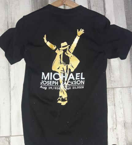 MICHAEL JACKSON  MAGLIETTE DI VARIE TAGLIE - Foto 2